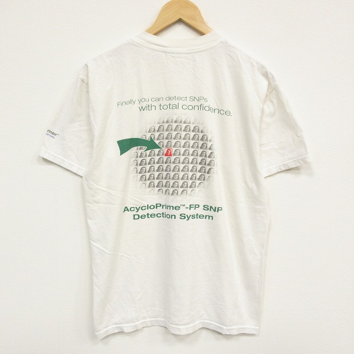 半袖Tシャツ スナップ ベージュ メンズL相当 | 古着
