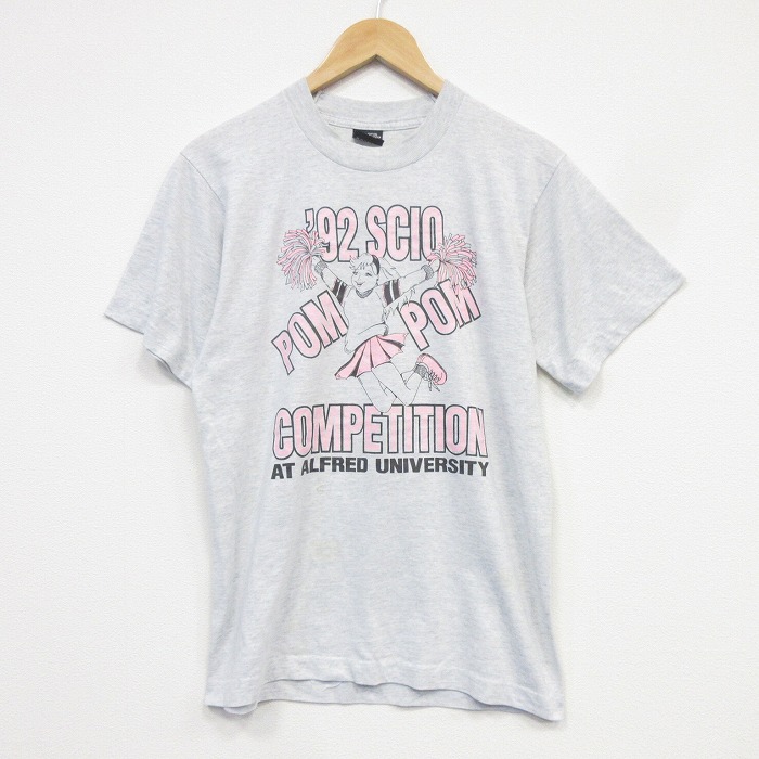 スクリーンスターズ 90s 半袖Tシャツ チアリーダー グレー メンズM相当 | 古着
