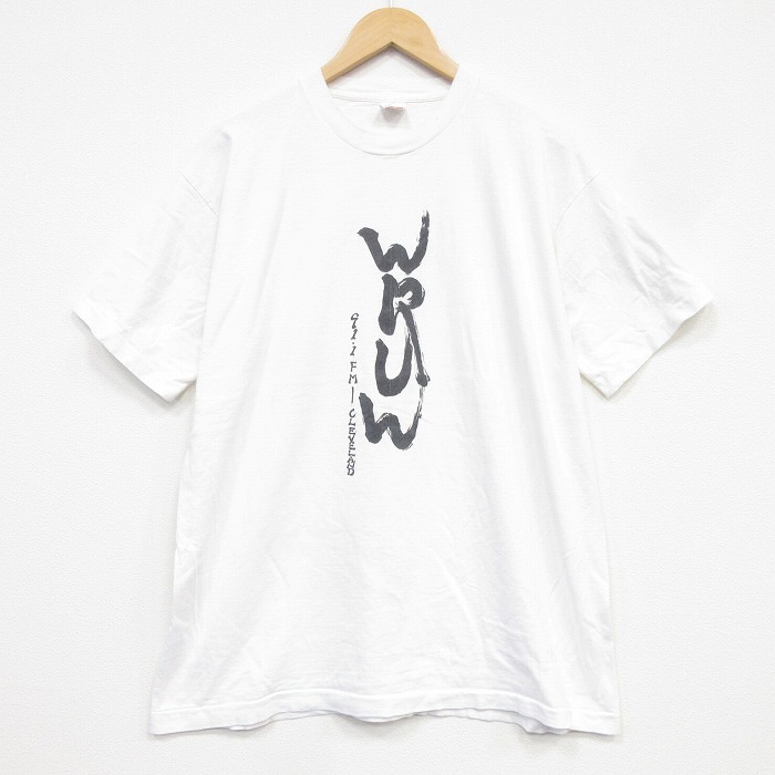 フルーツオブザルーム 90s 半袖Tシャツ WRUW ホワイト メンズXL相当 | 古着
