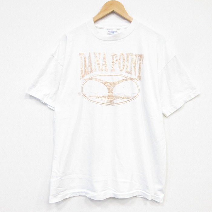 半袖Tシャツ DANA ホワイト メンズXL相当 | 古着