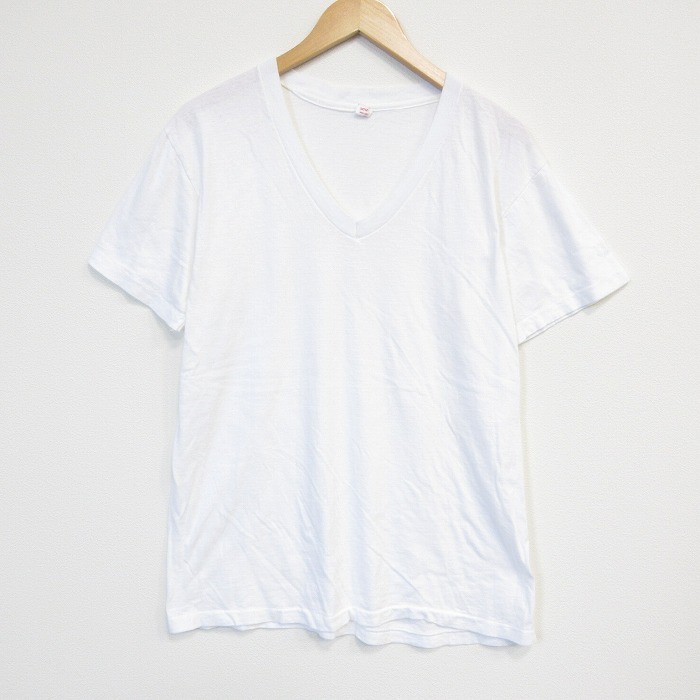 ヘインズ 80s 半袖Tシャツ ホワイト メンズL相当 | 古着