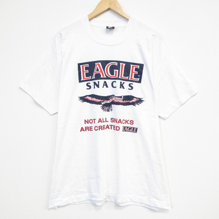 スクリーンスターズ 90s 半袖Tシャツ イーグル ホワイト メンズXL相当 | 古着