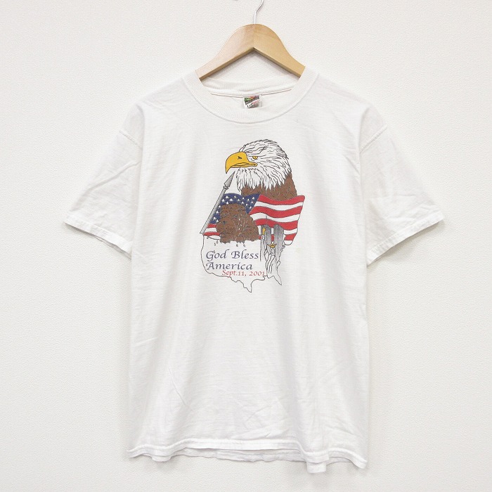 フルーツオブザルーム 00s 半袖Tシャツ 鳥 ホワイト メンズM相当 | 古着