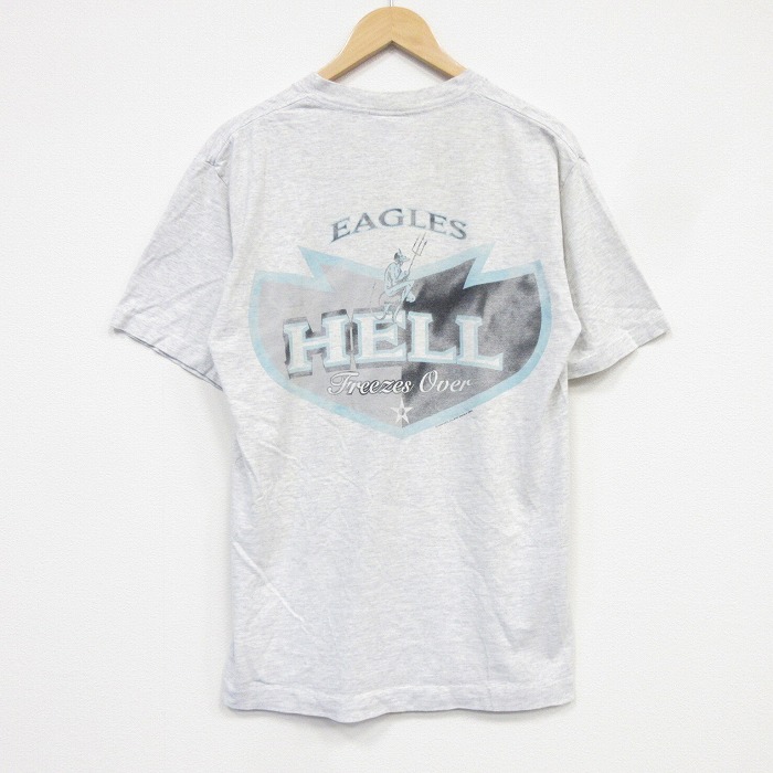 90s 半袖Tシャツ デビル グレー メンズL相当 | 古着