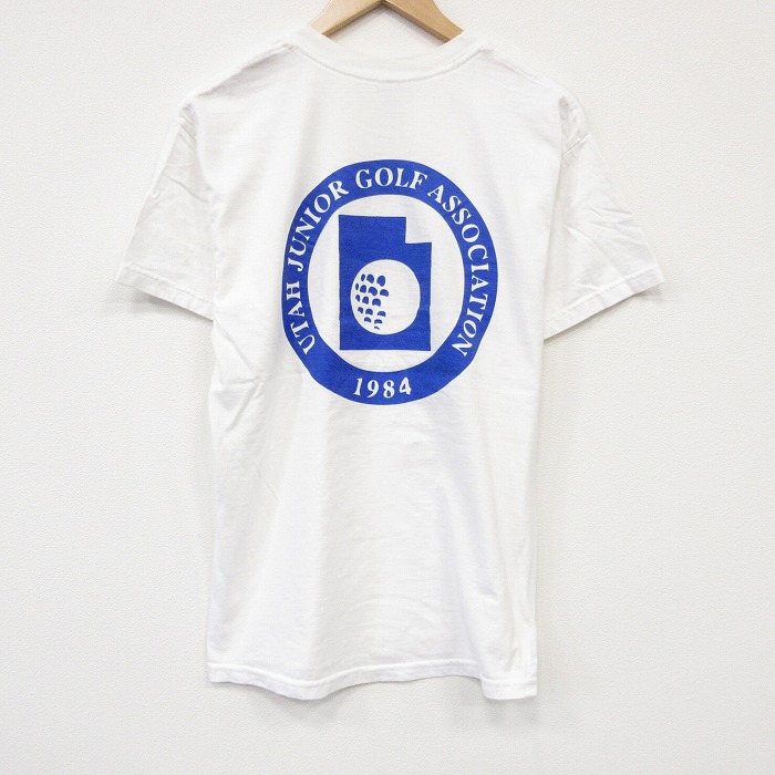 00s 半袖Tシャツ ゴルフ ホワイト メンズM相当 | 古着