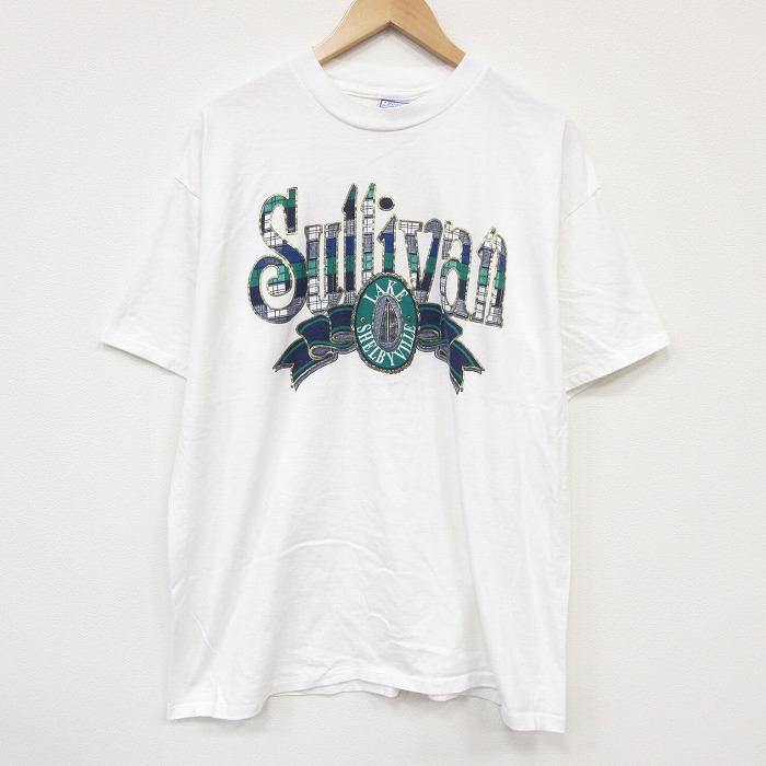 All Sport 90s 半袖Tシャツ サリバン ホワイト メンズXL相当 | 古着