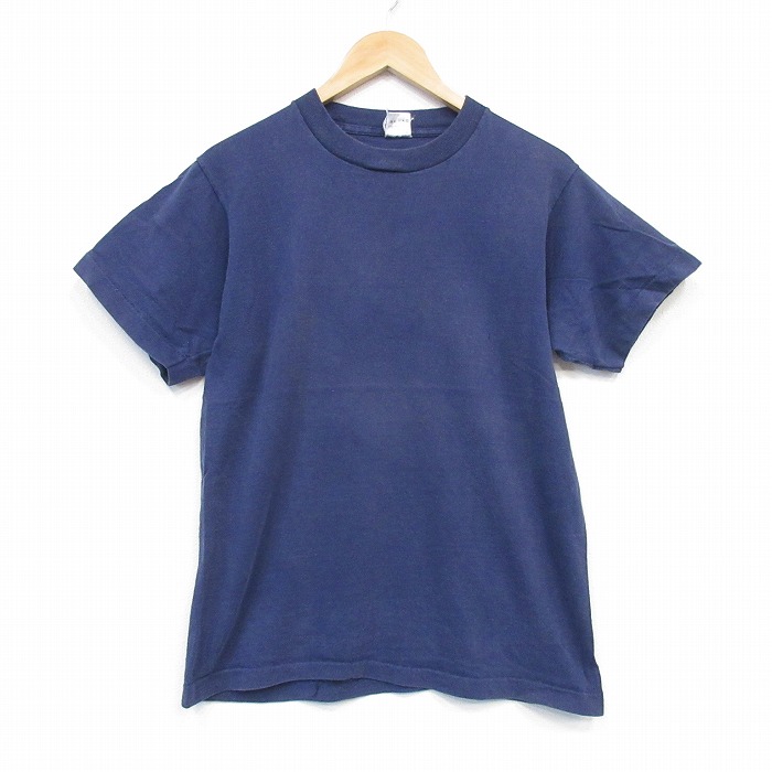 フルーツオブザルーム 90s 半袖Tシャツ ネイビー メンズM相当 | 古着