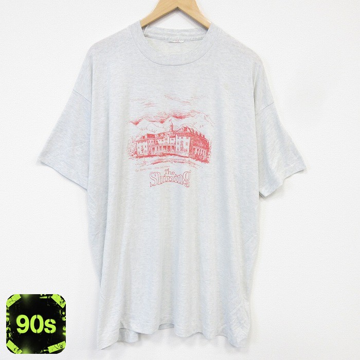 90s 半袖Tシャツ シャイニング スタンリーホテル グレー メンズXL相当 | 古着
