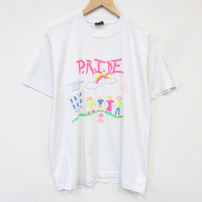 スクリーンスターズ 80s 半袖Tシャツ ホスピタル ホワイト メンズXL相当 | 古着