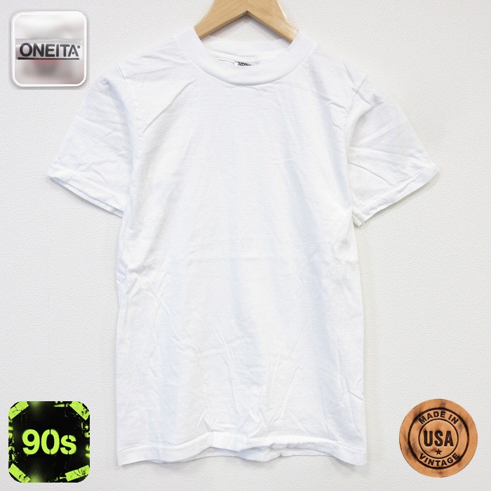 オニータ 90s 半袖Tシャツ ホワイト メンズS相当 | 古着
