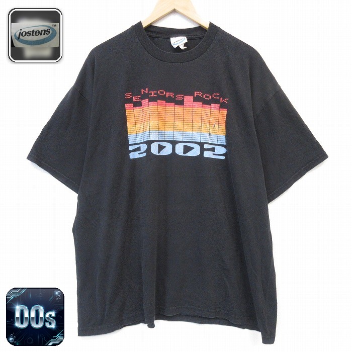 00s 半袖Tシャツ ブラック メンズXL相当 | 古着