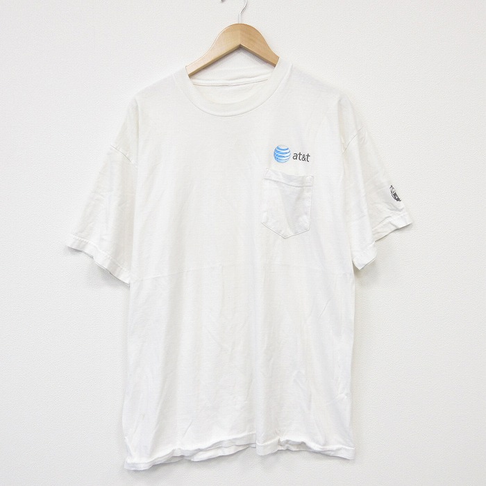 00s 半袖Tシャツ AT&T ホワイト メンズXL相当 | 古着