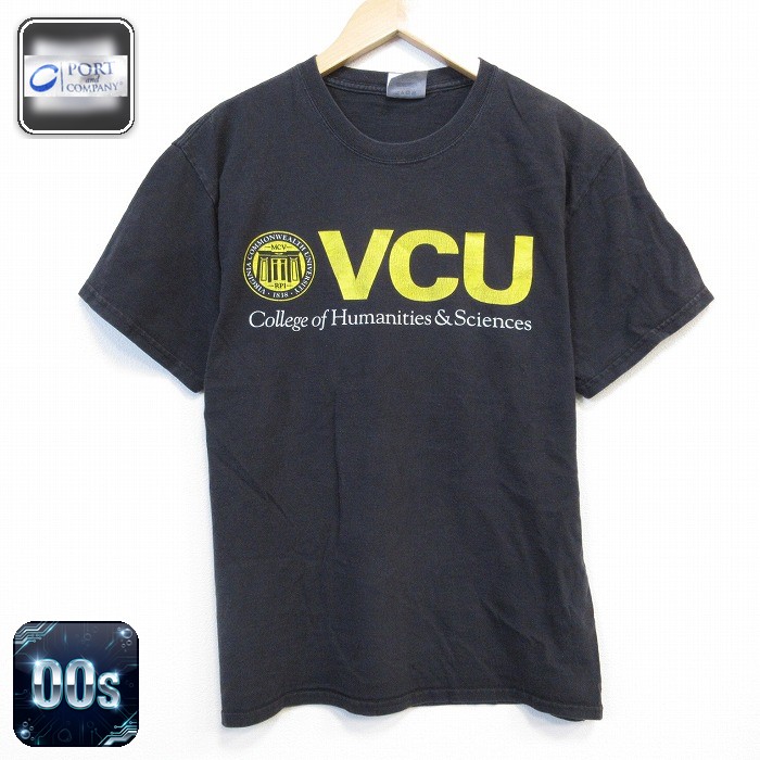 00s 半袖Tシャツ VCU ブラック メンズM相当 | 古着
