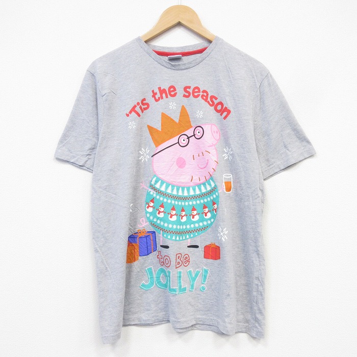 00s 半袖Tシャツ アニメ グレー XL | 古着 26aug28