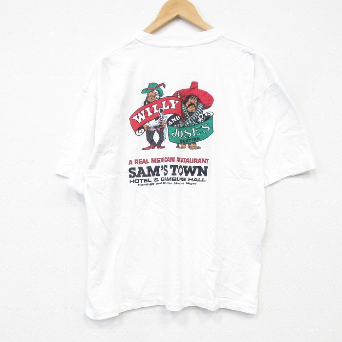 90s 半袖Tシャツ SAMS TOWN ホワイト XL | 古着 26aug28