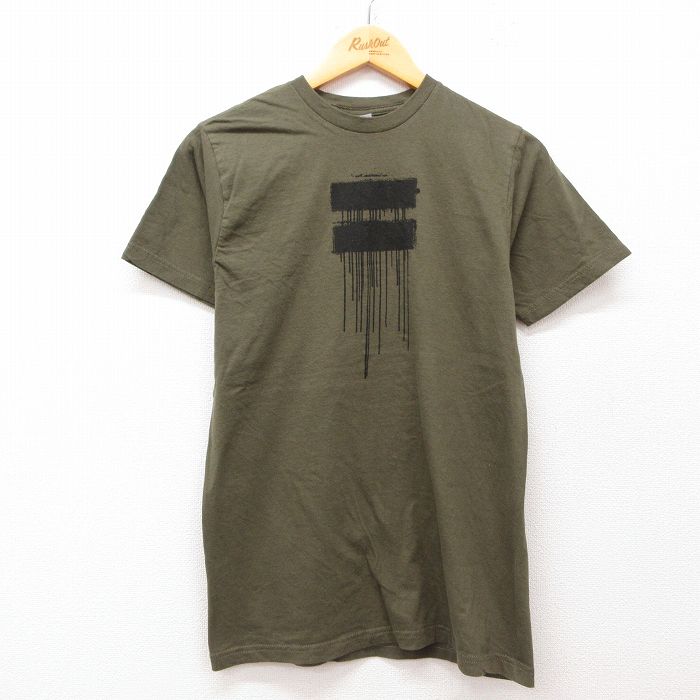 00s 半袖Tシャツ U2プリント グリーン M | 古着
