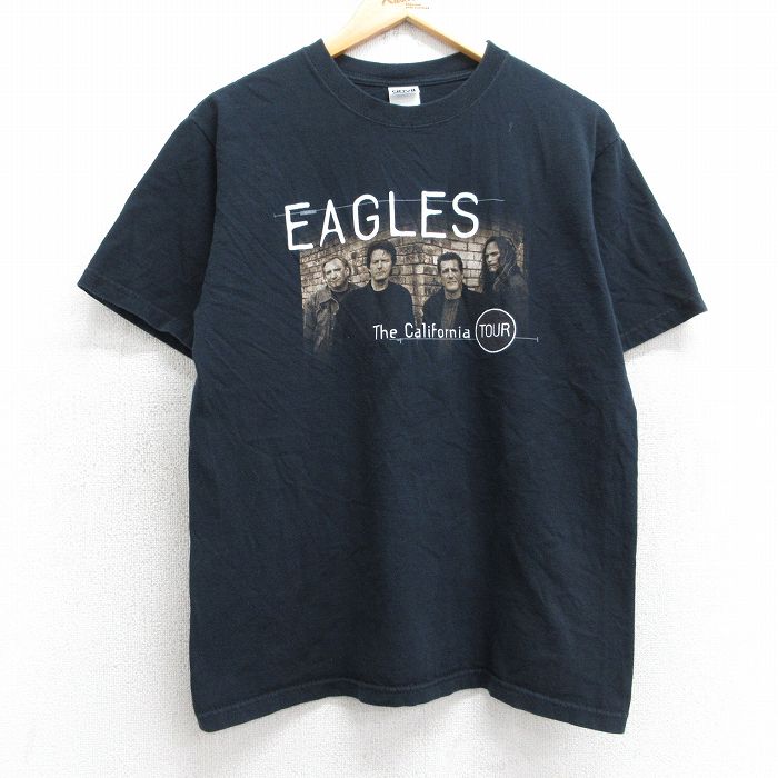 00s 半袖Tシャツ イーグルスプリント ブラック M | 古着