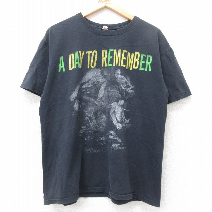 00s 半袖Tシャツ アデイトゥリメンバー ブラック XL | 古着