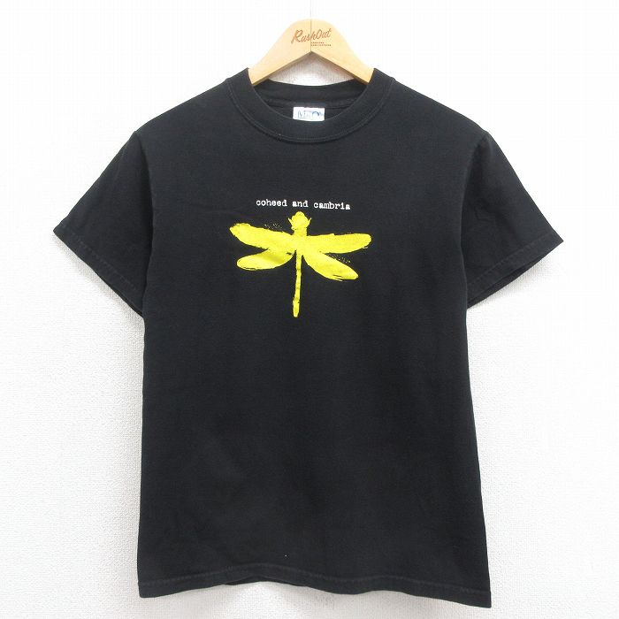 コヒードアンドカンブリア 00s 半袖Tシャツ コヒードアンドカンブリアプリント ブラック S | 古着