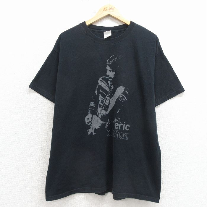 00s 半袖Tシャツ エリッククラプトン ブラック XL | 古着