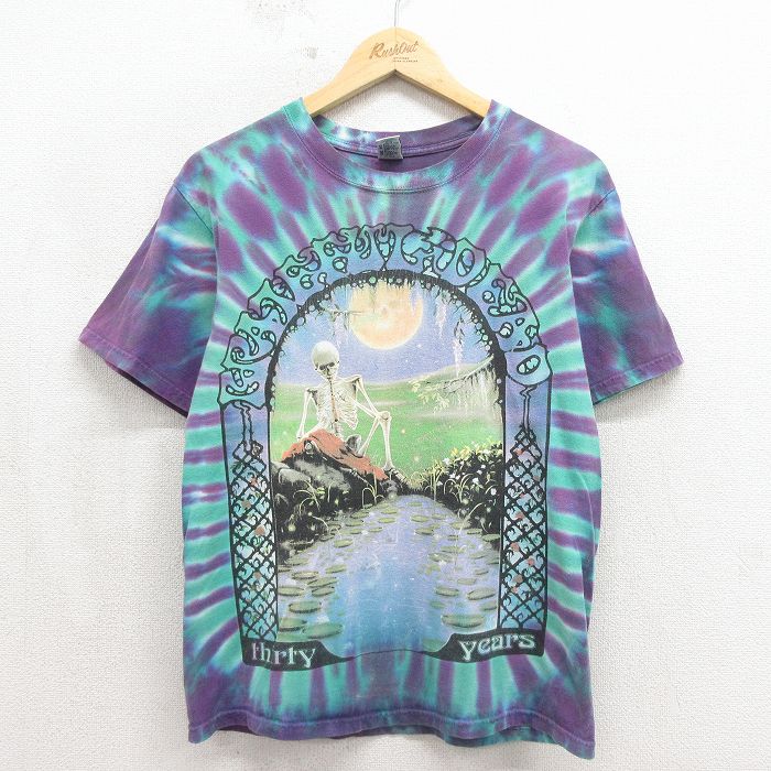 グレイトフルデッド 00s 半袖Tシャツ タイダイ パープル メンズM相当 | 古着