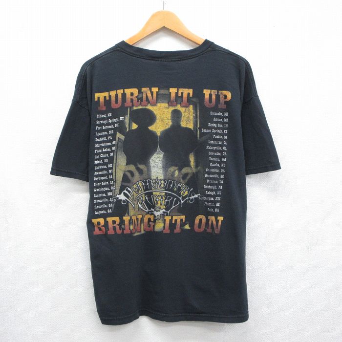 古着通販 XL☆古着 半袖 ビンテージ ロック バンド Tシャツ メンズ 00