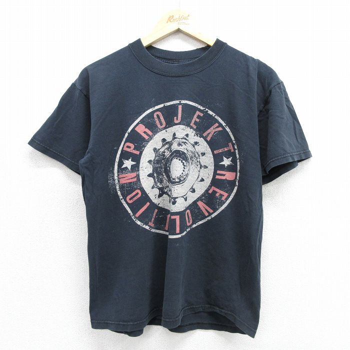00s 半袖Tシャツ プロジェクトレボリューション リンキンパーク ブラック メンズM相当 | 古着
