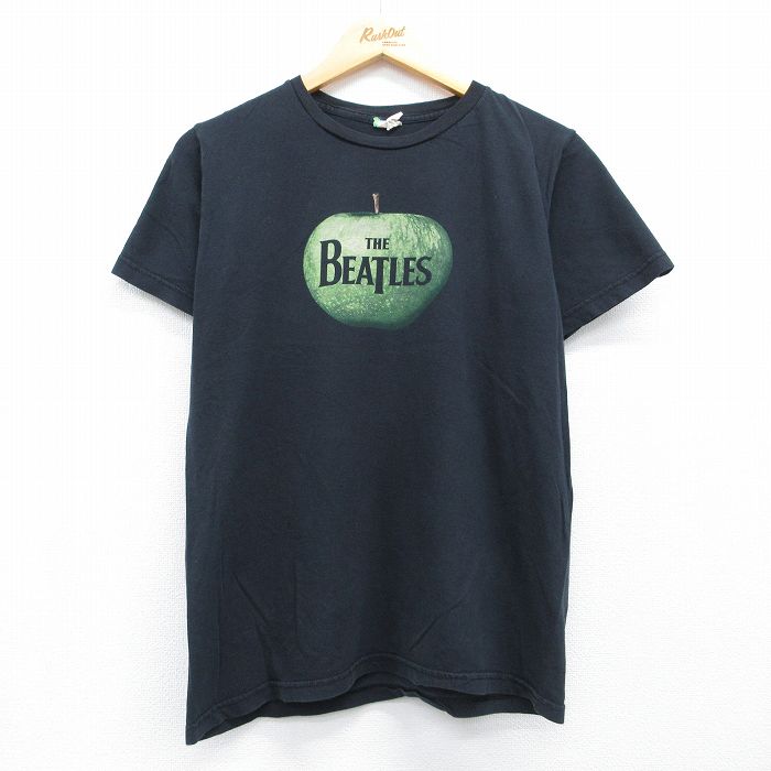 00s 半袖Tシャツ ビートルズ ブラック メンズM相当 | 古着
