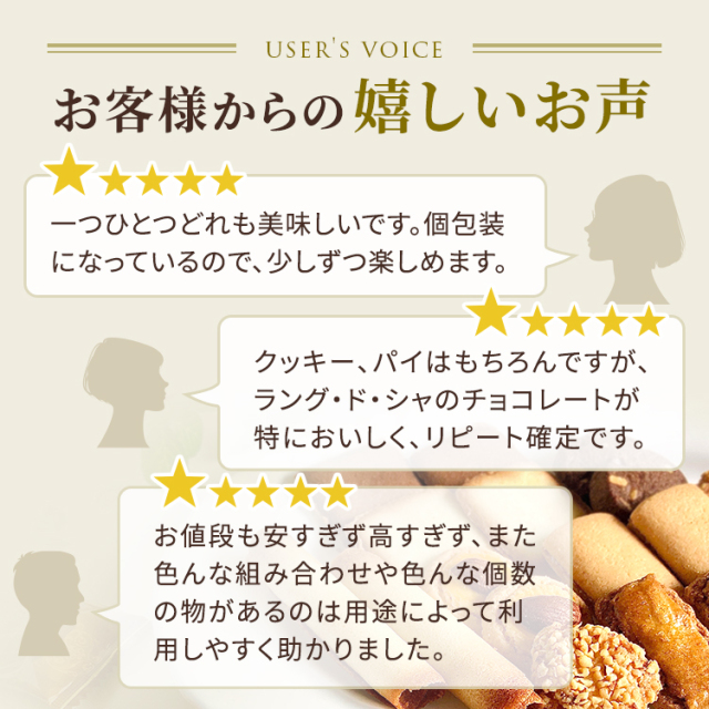 ロンジェ<クッキー×15(8種類)>