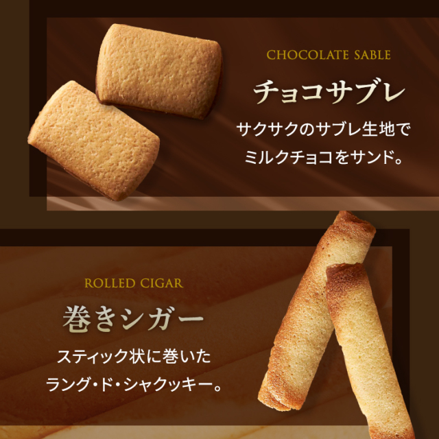 【送料無料】ロイスダールセットL-504<アマンドリーフ×20、クッキー×63(9種類)>