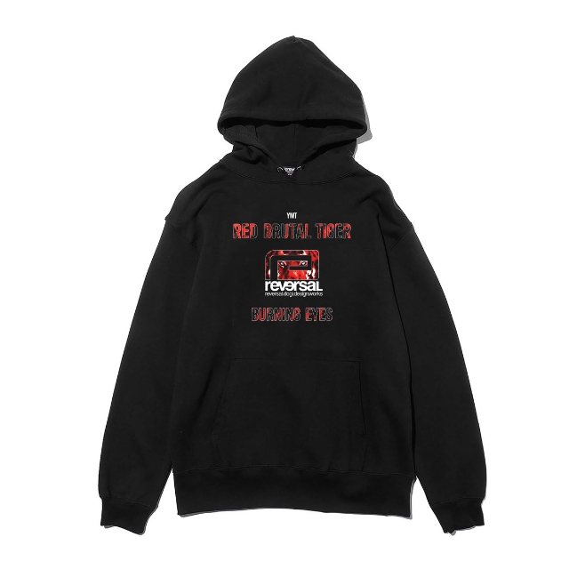 YMT RED BRUTAL TIGER HOODIE