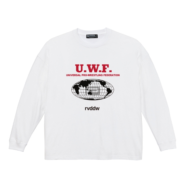 UWF × rvddw LOGO OVER SIZE LONG SLEEVE