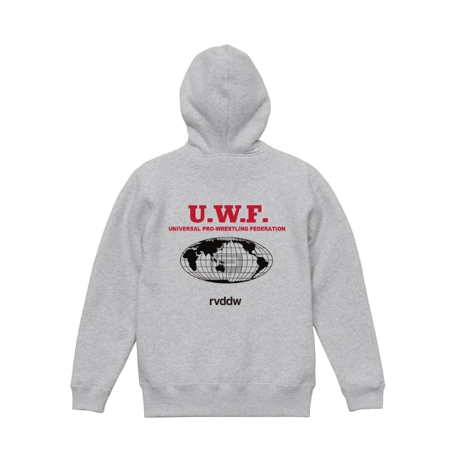 UWF × rvddw LOGO SWEAT HOODIE rvddw ONLINE STORE