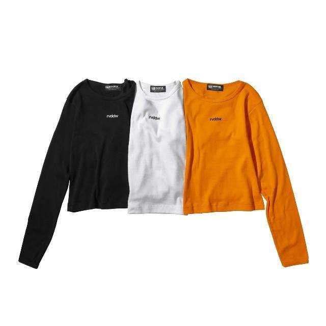 MICRO LOGO CROPPED LONG SLEEVES