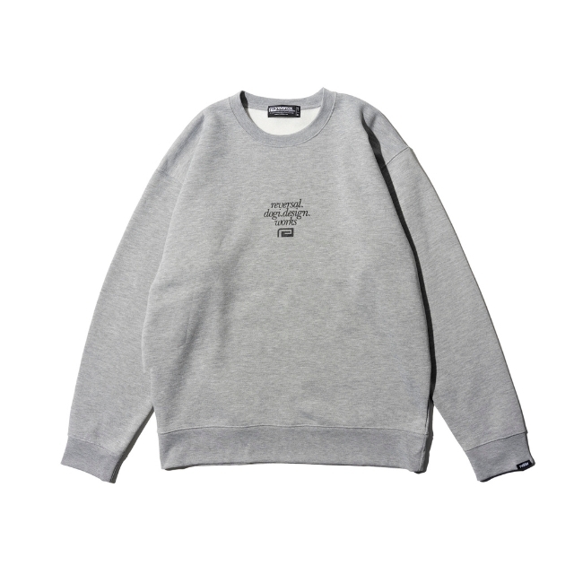 新品　BRIEFING　正規品　WARM 3D LOGO CREW NECK CIRCLE LOGO FLEECE CREW NECK rvddw ONLINE STORE
