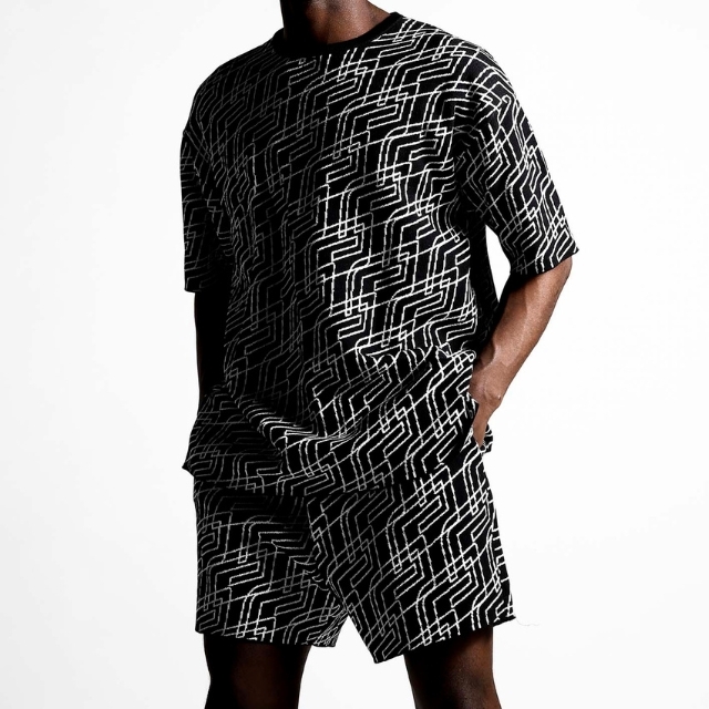リバーサル サマーニット　reversal OBLIQUE BIG MARK OBLIQUE BIG MARK SUMMER KNIT SHORTS rvddw ONLINE STORE