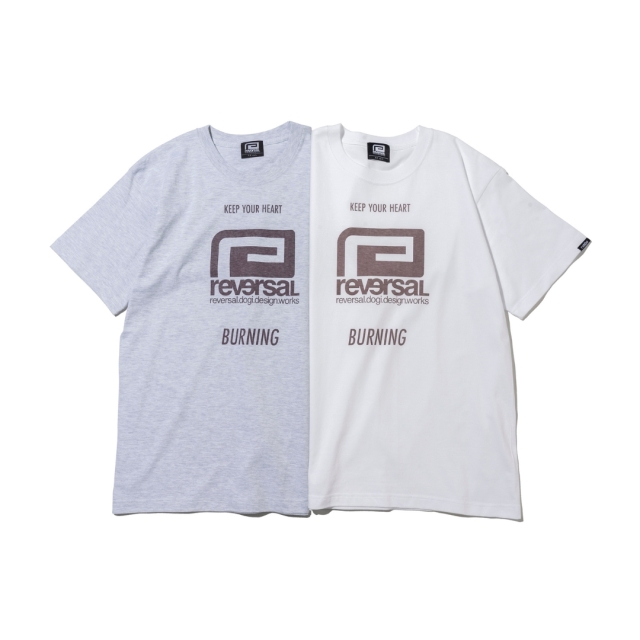 BURNING BIG MARK COTTON TEE