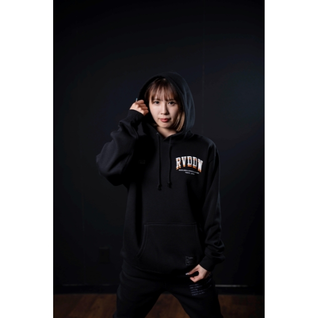 DOUBLE LOGO SWEAT HOODIE rvddw ONLINE STORE