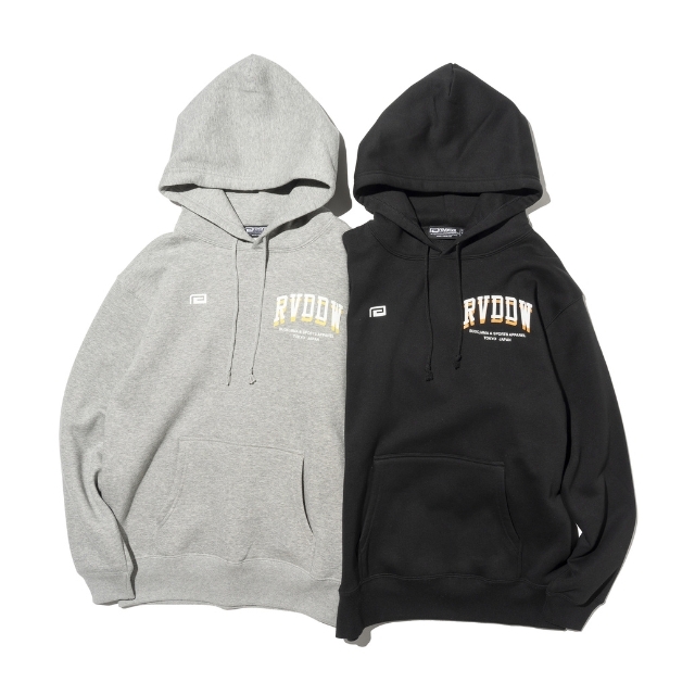 DOUBLE LOGO SWEAT HOODIE