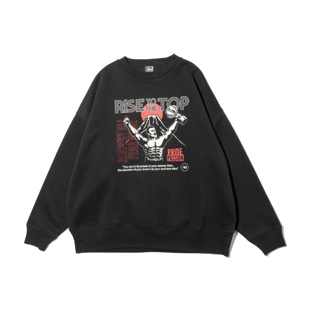 RISE TO THE TOP SWEAT CREW NECK