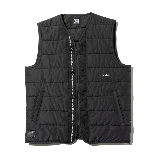 COLLARLESS PUFFER VEST