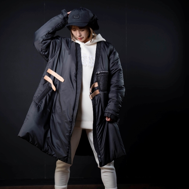Heve rever jacket coat グレー