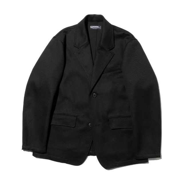 soe ready to wear リバーシブルテーラードジャケット ブラック soe ready to wear リバーシブルテーラードジャケット ブラック