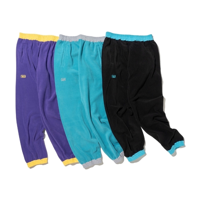 COLOR FLEECE PANTS