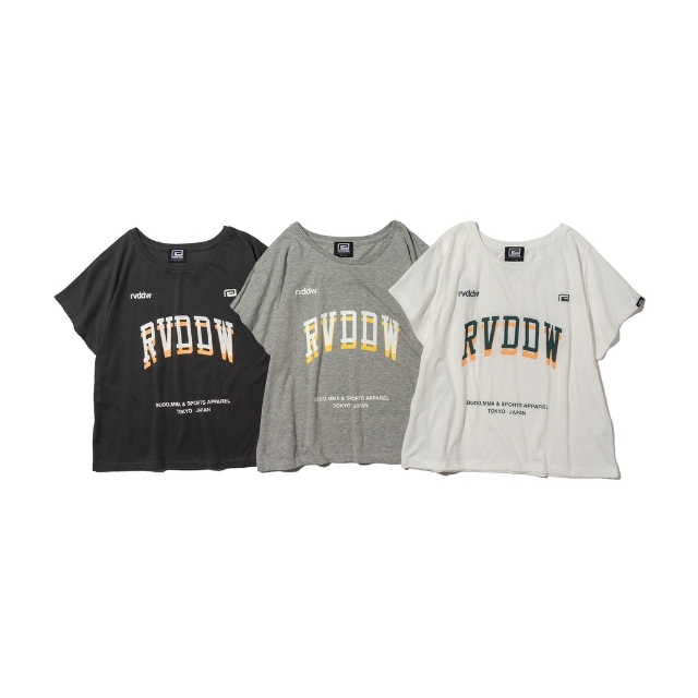 DOUBLE LOGO DOLMAN TEE