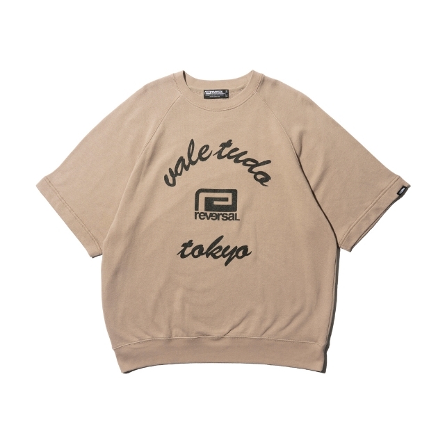 REVERSAL リバーサル　半袖スウェット Tシャツ クルーネック 黒 パイル 楽天市場】【reversal/リバーサル】半袖 スウェット Tシャツ/VTT
