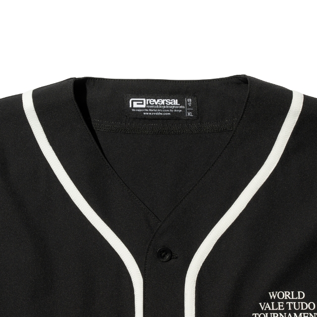 reversal ベースボールシャツ XL ブラック ベースボールシャツ（Tシャツ/カットソー）｜New Balance