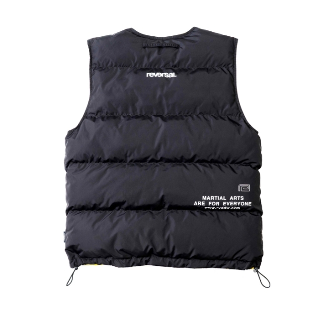 REVERSIBLE COLLARLESS PUFF VEST rvddw ONLINE STORE