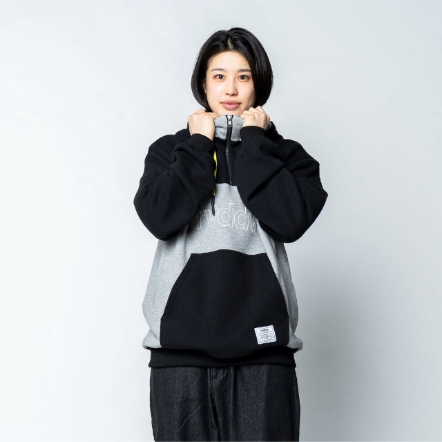 HEAVY PILE SWEAT ANORAK HOODIE rvddw ONLINE STORE