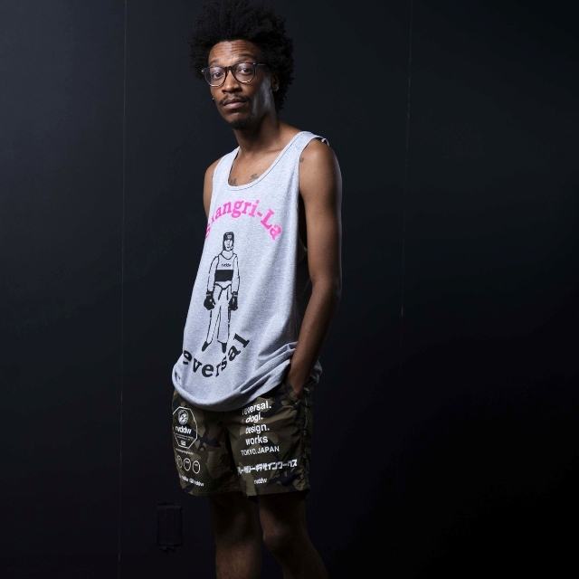 reversal ナイロンパンツ　Ｌサイズ Starting Over パンツ side line switching nylon track pants